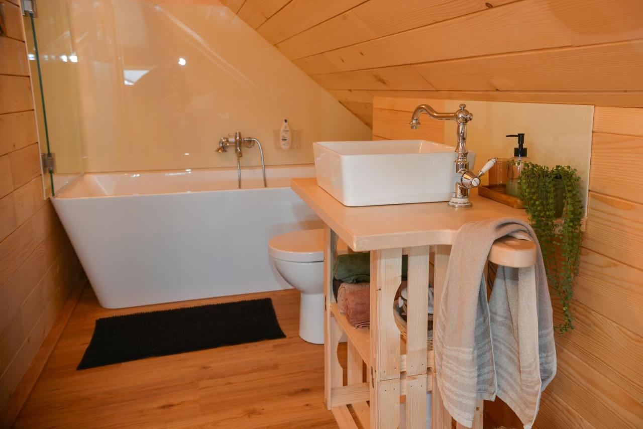 Glamping Happiness With Natural Pool Ribnica Exteriör bild