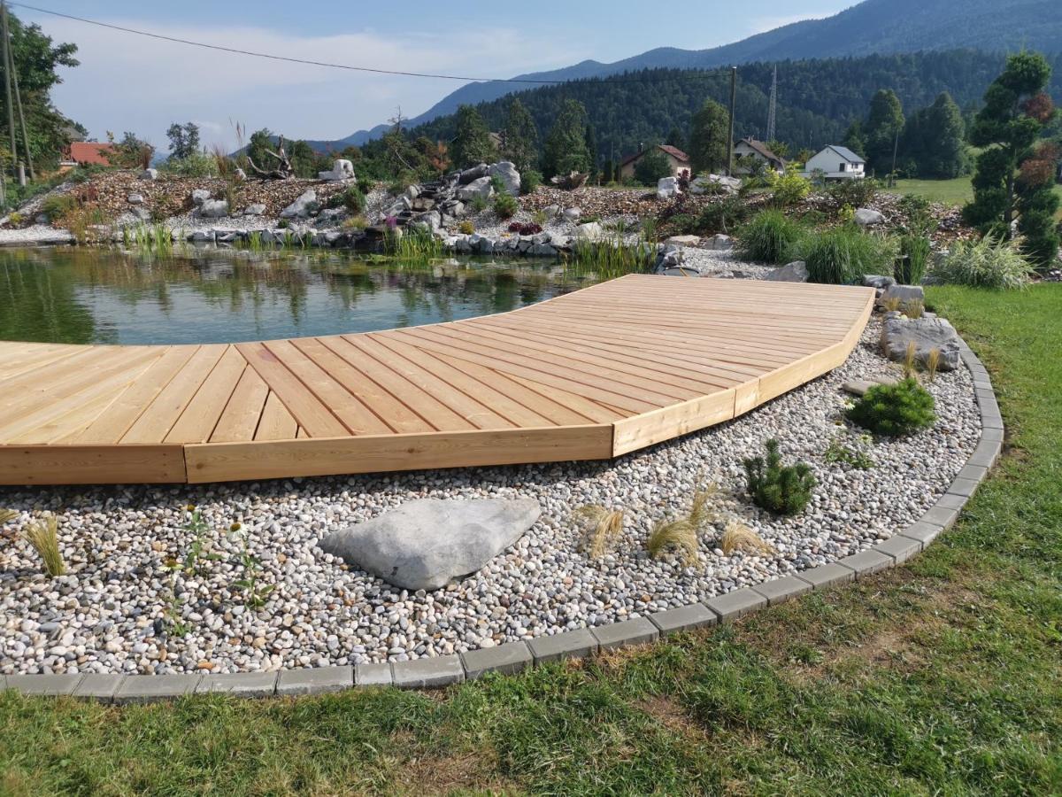 Glamping Happiness With Natural Pool Ribnica Exteriör bild