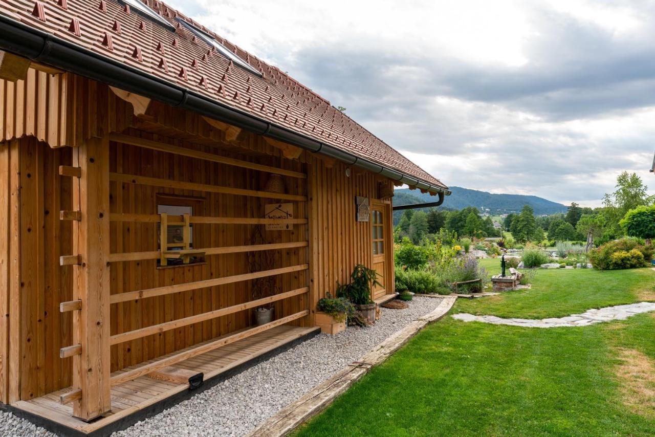 Glamping Happiness With Natural Pool Ribnica Exteriör bild