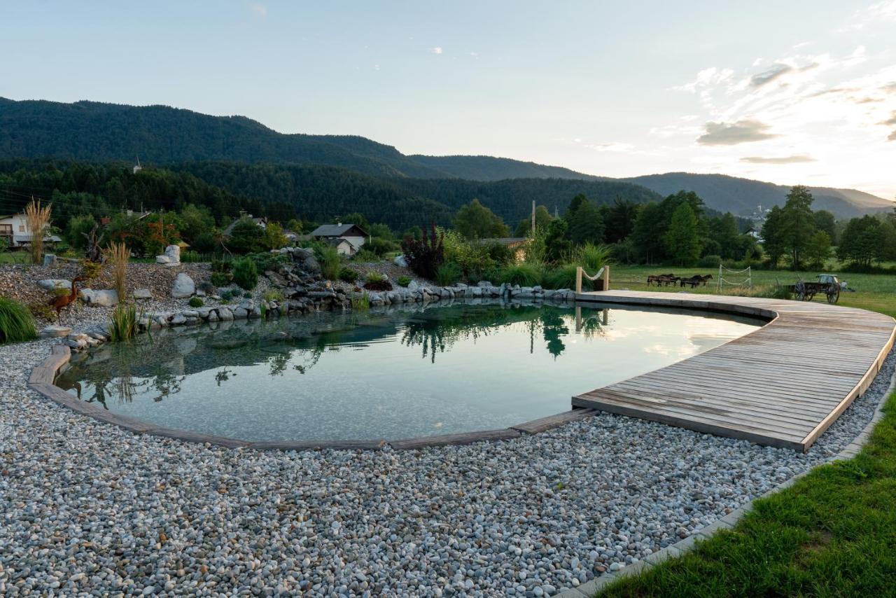 Glamping Happiness With Natural Pool Ribnica Exteriör bild