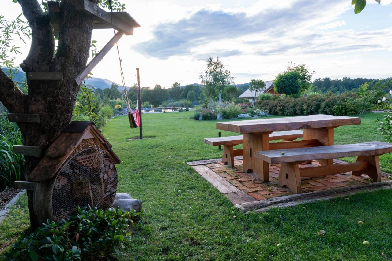 Glamping Happiness With Natural Pool Ribnica Exteriör bild