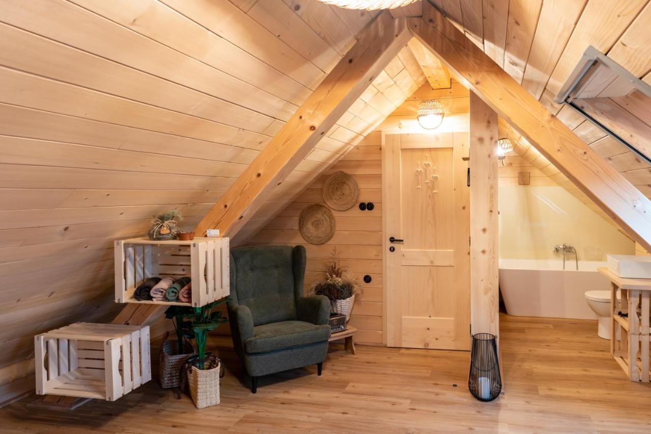 Glamping Happiness With Natural Pool Ribnica Exteriör bild