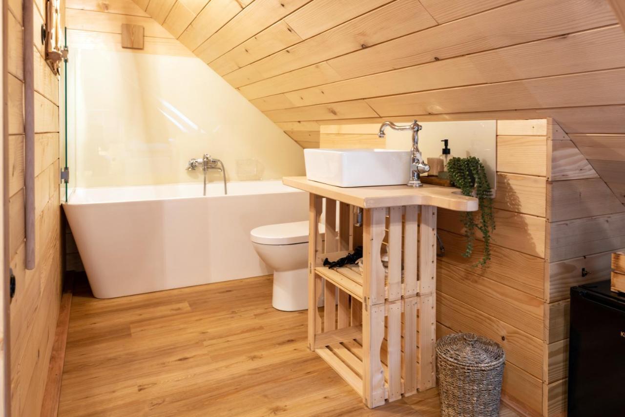 Glamping Happiness With Natural Pool Ribnica Exteriör bild