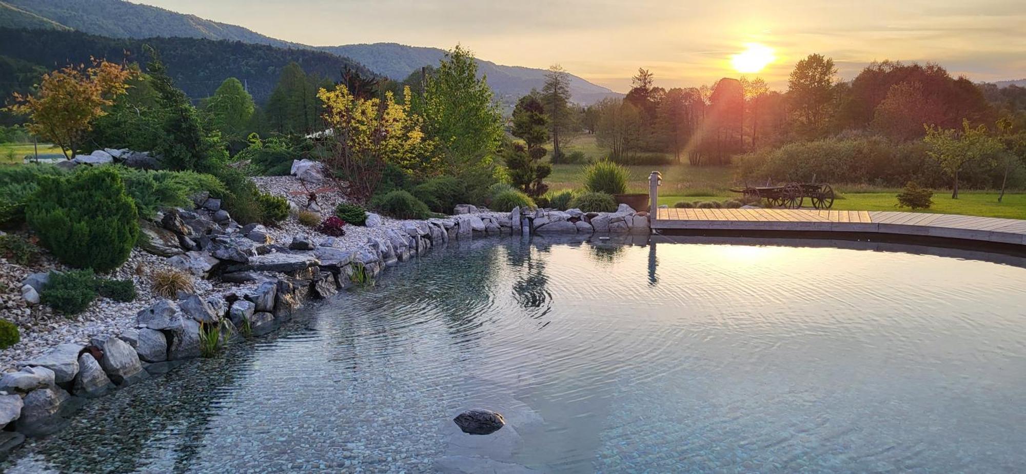 Glamping Happiness With Natural Pool Ribnica Exteriör bild