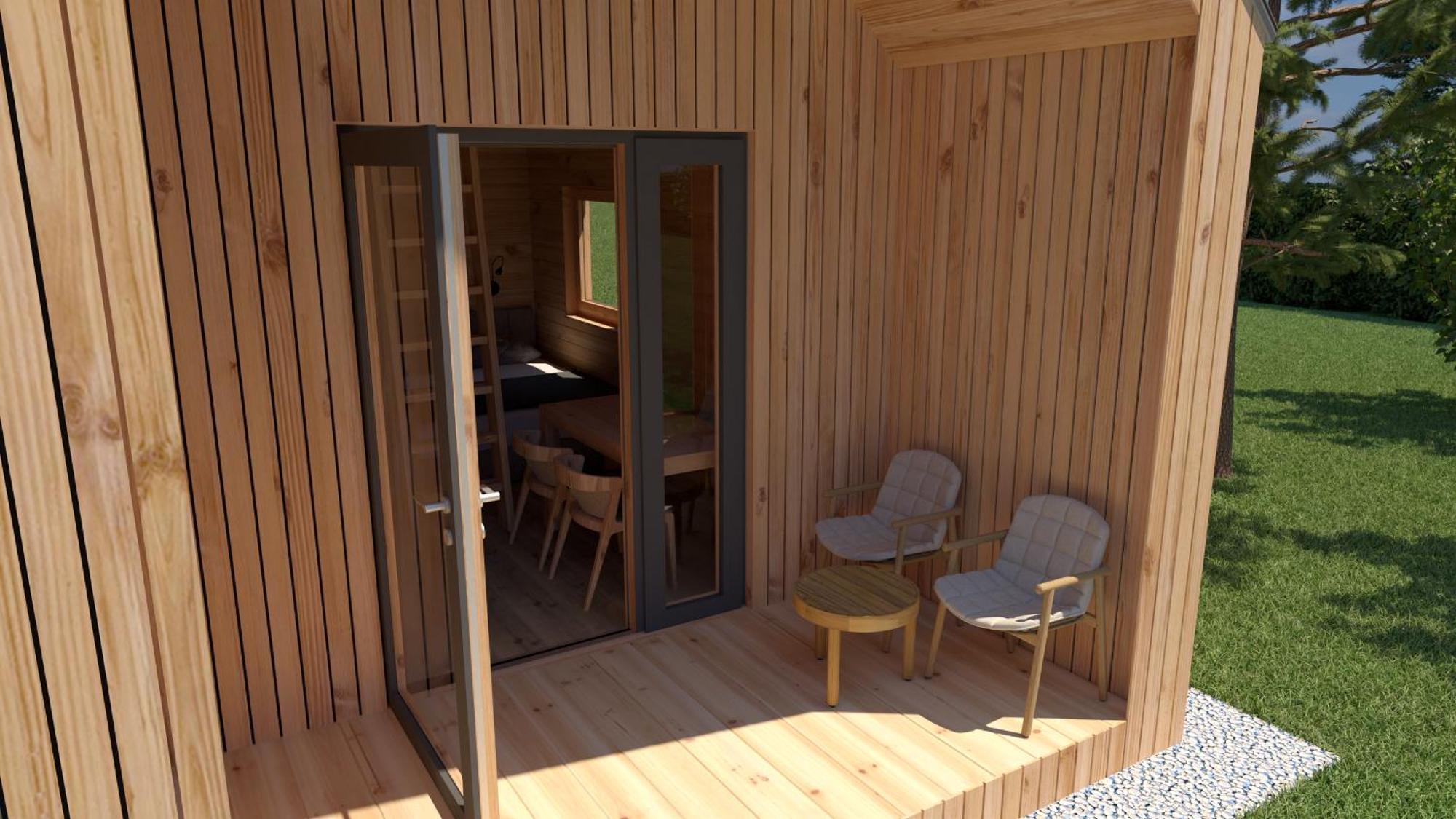Glamping Happiness With Natural Pool Ribnica Exteriör bild