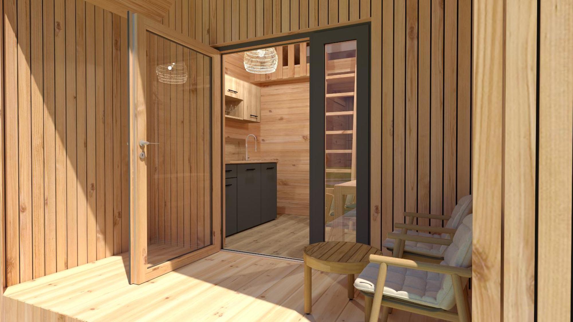 Glamping Happiness With Natural Pool Ribnica Exteriör bild